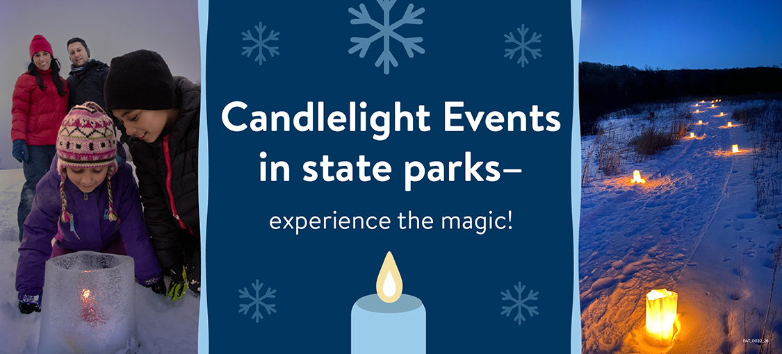 Candlelight events in state parks - experience the magic